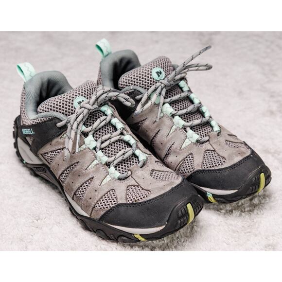 Merrell Accentor 2 Vent Charcoal Gray Wave Hiking Shoes Womens Size 8 - Picture 1 of 15